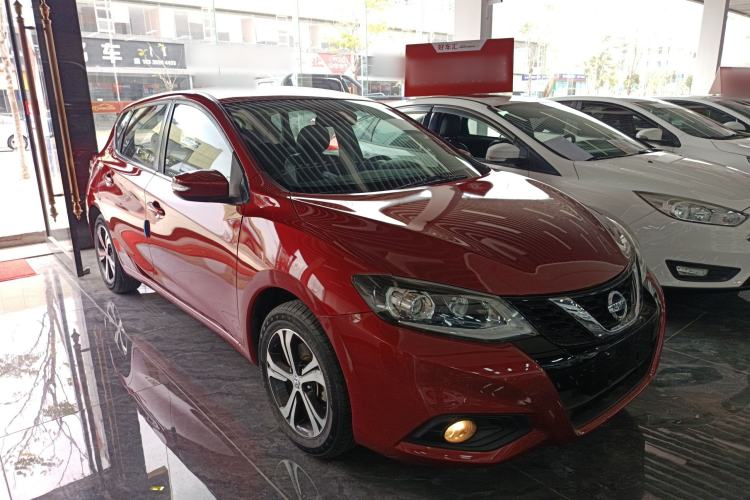 Used Nissan Tiida 2019 1.6L CVT Smart Enjoyment Version China VI Standard Front Right 45 Deg