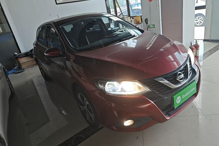 Used Nissan Tiida 2019 1.6L CVT Smart Drive Version China VI Standard Front Right 45 Deg