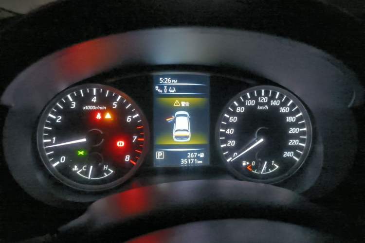 Used Nissan Tiida 2019 1.6L CVT Smart Drive Version China V Standard Instrument Cluster