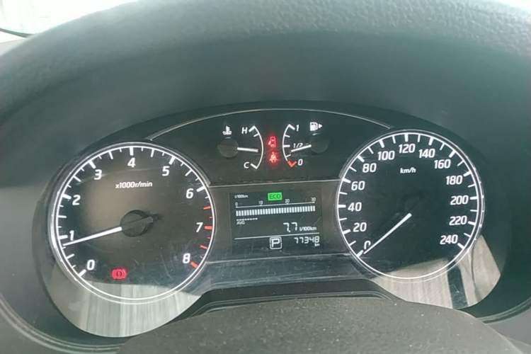 Used Nissan Tiida 2019 1.6L CVT Cool Edition China VI Standard Instrument Cluster