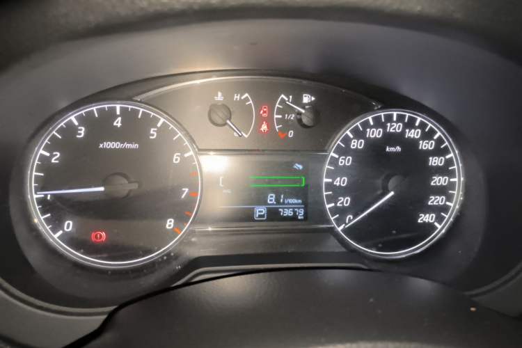 Used Nissan Tiida 2019 1.6L CVT Cool Edition China VI Standard Instrument Cluster