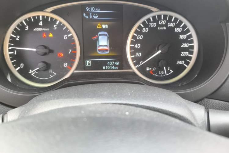 Used Nissan Tiida 2019 1.6L CVT Smart Drive Version China VI Standard Odometer Close Up