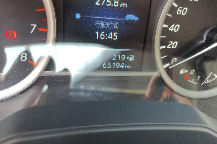 Used Nissan Tiida 2019 1.6L CVT Smart Enjoyment Version China VI Standard Odometer Close Up