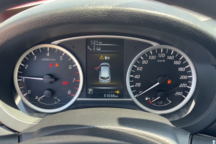 Used Nissan Tiida 2019 1.6L CVT Smart Drive Version China VI Standard Odometer Close Up