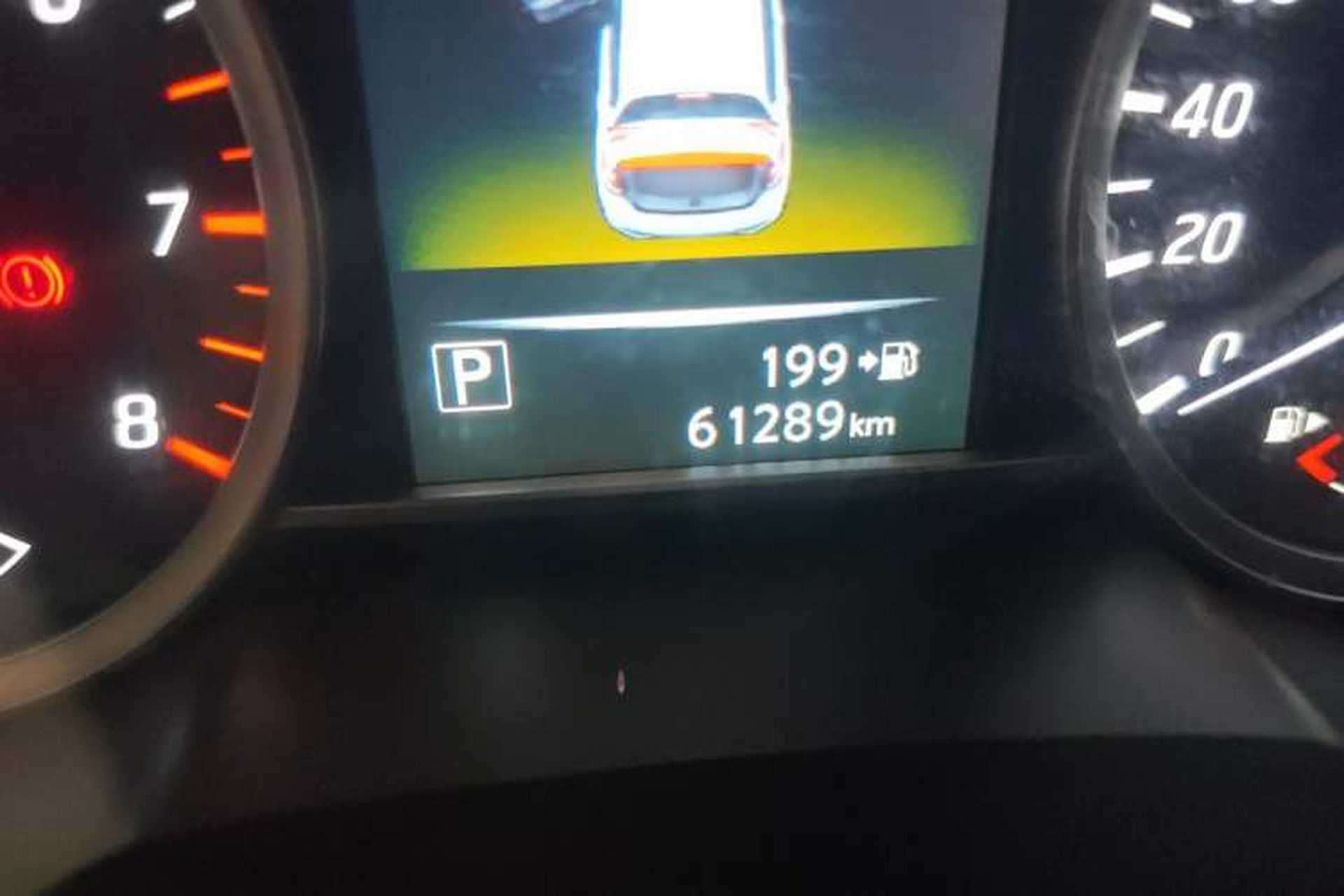 Used Nissan Tiida 2019 1.6L CVT Smart Drive Version China VI Standard Odometer Close Up