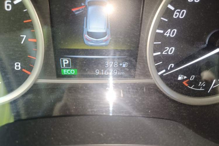 Used Nissan Tiida 2019 1.6L CVT Smart Drive Version China VI Standard Odometer Close Up