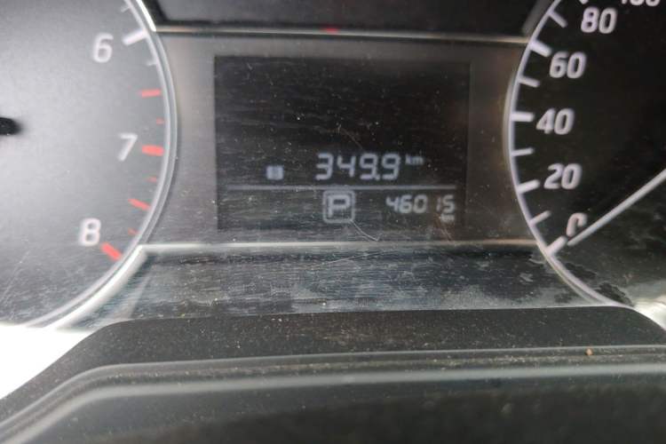 Used Nissan Tiida 2019 1.6L CVT Cool Edition China VI Standard Odometer Close Up