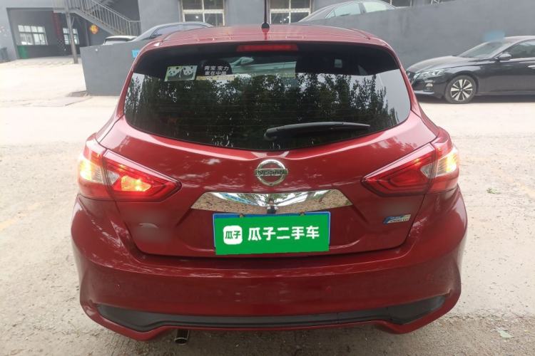 Used Nissan Tiida 2019 1.6L CVT Smart Drive Version China VI Standard Rear
