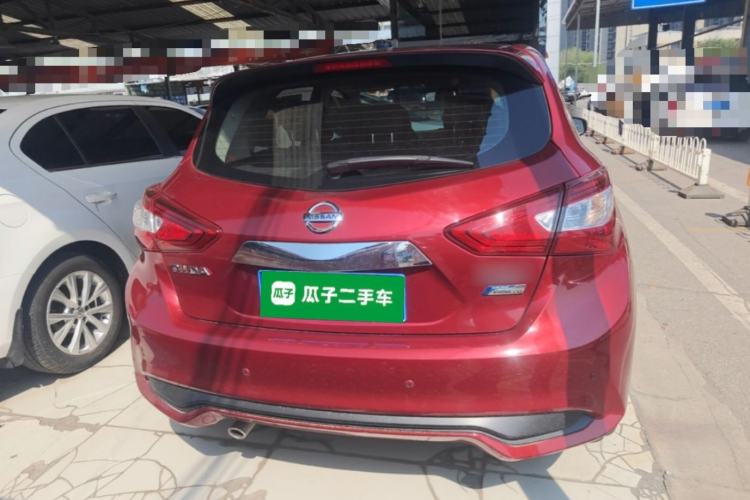 Used Nissan Tiida 2019 1.6L CVT Smart Drive Version China VI Standard Rear