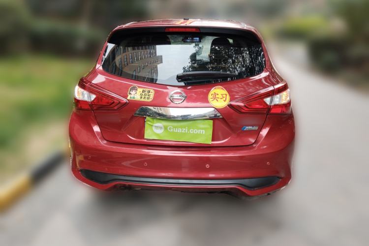 Used Nissan Tiida 2019 1.6L CVT Smart Drive Version China VI Standard Rear