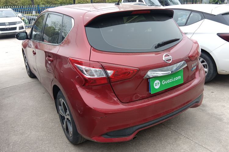 Used Nissan Tiida 2019 1.6L CVT Smart Drive Version China VI Standard Rear Left 45 Deg