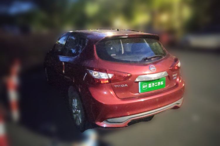Used Nissan Tiida 2019 1.6L CVT Cool Edition China VI Standard Rear Left 45 Deg