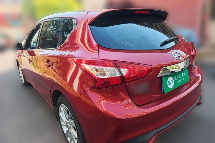 Used Nissan Tiida 2019 1.6L CVT Cool Edition China VI Standard Rear Left 45 Deg