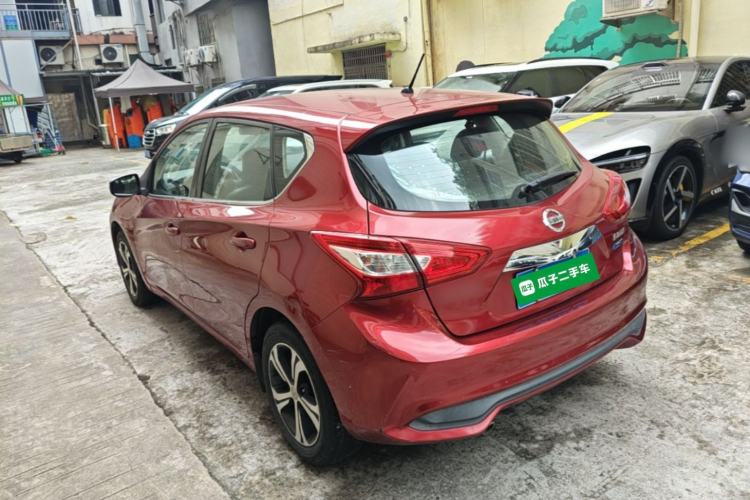 Used Nissan Tiida 2019 1.6L CVT Smart Drive Version China VI Standard Rear Left 45 Deg