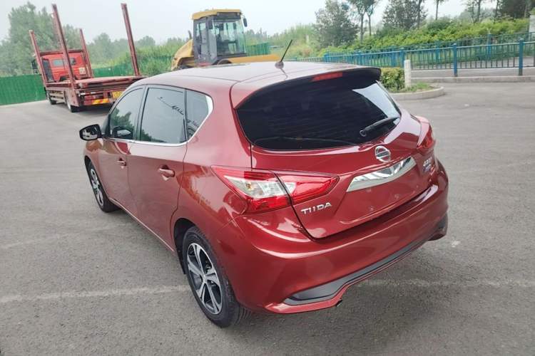 Used Nissan Tiida 2019 1.6L CVT Smart Drive Version China VI Standard Rear Left 45 Deg