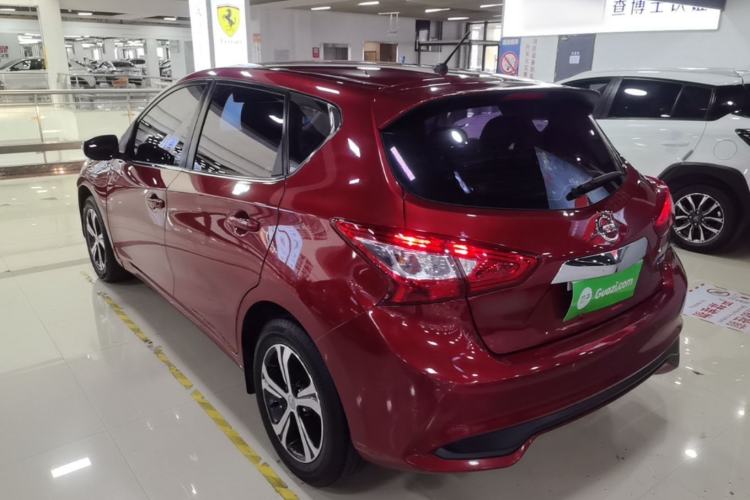 Used Nissan Tiida 2019 1.6L CVT Smart Drive Version China VI Standard Rear Left 45 Deg