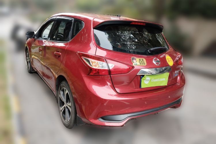 Used Nissan Tiida 2019 1.6L CVT Smart Drive Version China VI Standard Rear Left 45 Deg