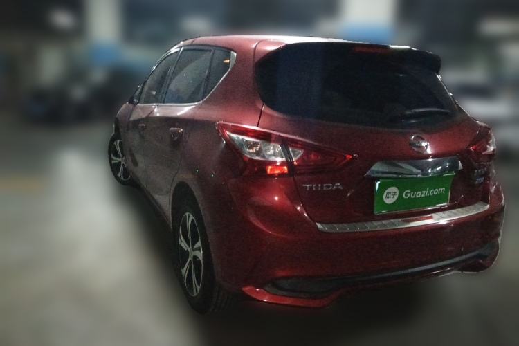 Used Nissan Tiida 2019 1.6L CVT Smart Drive Version China VI Standard Rear Left 45 Deg