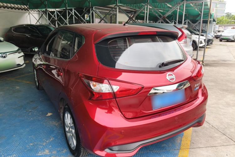 Used Nissan Tiida 2019 1.6L CVT Cool Edition China VI Standard Rear Left 45 Deg