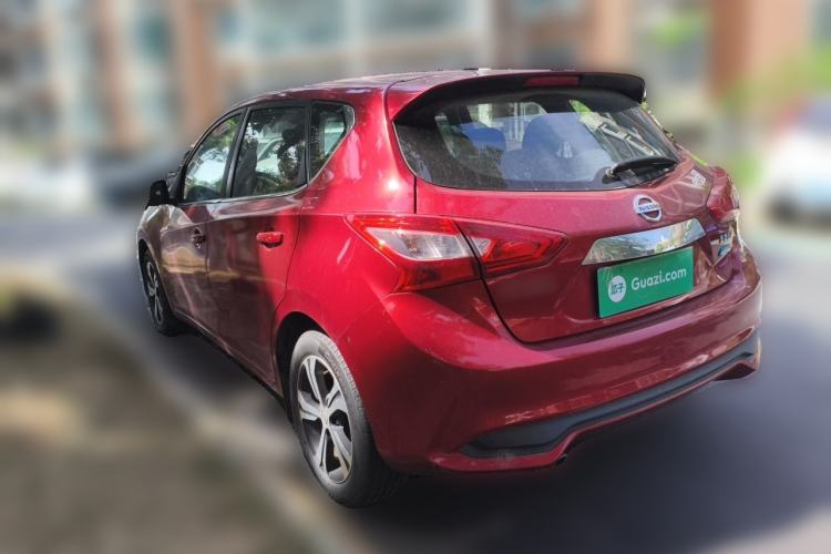 Used Nissan Tiida 2019 1.6L CVT Smart Drive Version China VI Standard Rear Left 45 Deg