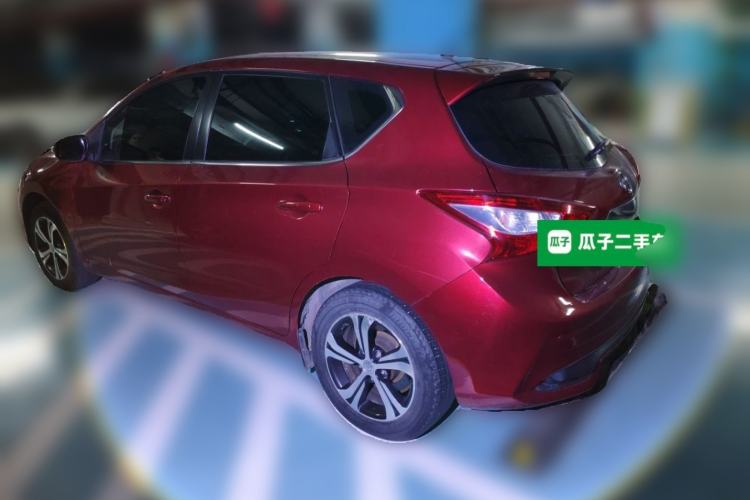 Used Nissan Tiida 2019 1.6L CVT Smart Drive Version China VI Standard Rear Left 45 Deg