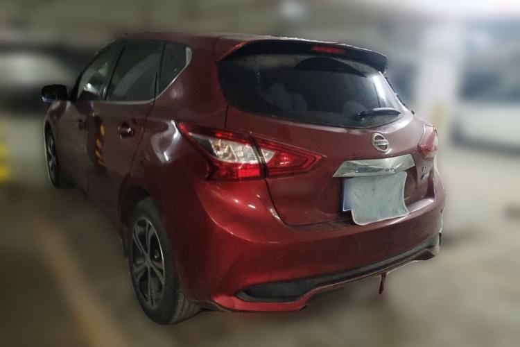 Used Nissan Tiida 2019 1.6L CVT Smart Drive Version China VI Standard Rear Left 45 Deg