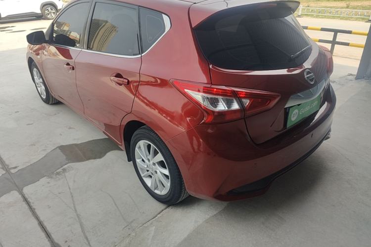 Used Nissan Tiida 2019 1.6L CVT Cool Edition China VI Standard Rear Left 45 Deg