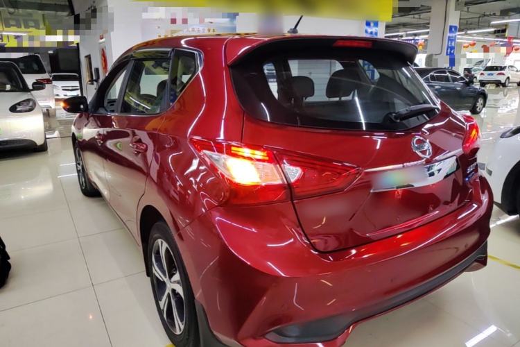 Used Nissan Tiida 2019 1.6L CVT Smart Enjoyment Version China VI Standard Rear Left 45 Deg