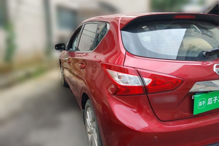 Used Nissan Tiida 2019 1.6L CVT Cool Edition China VI Standard Rear Left 45 Deg