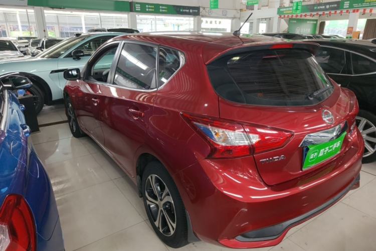 Used Nissan Tiida 2019 1.6L CVT Smart Drive Version China VI Standard Rear Left 45 Deg