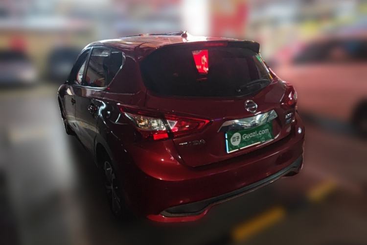 Used Nissan Tiida 2019 1.6L CVT Smart Drive Version China VI Standard Rear Left 45 Deg