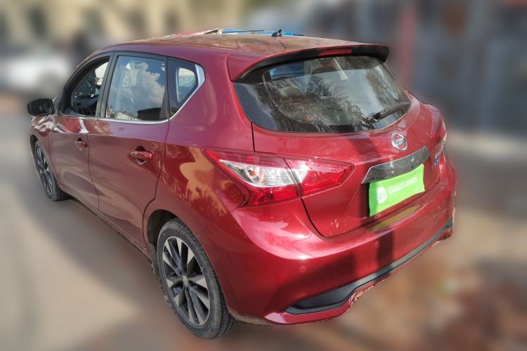 Used Nissan Tiida 2019 1.6L CVT ZhiZun Edition China V Standard Rear Left 45 Deg