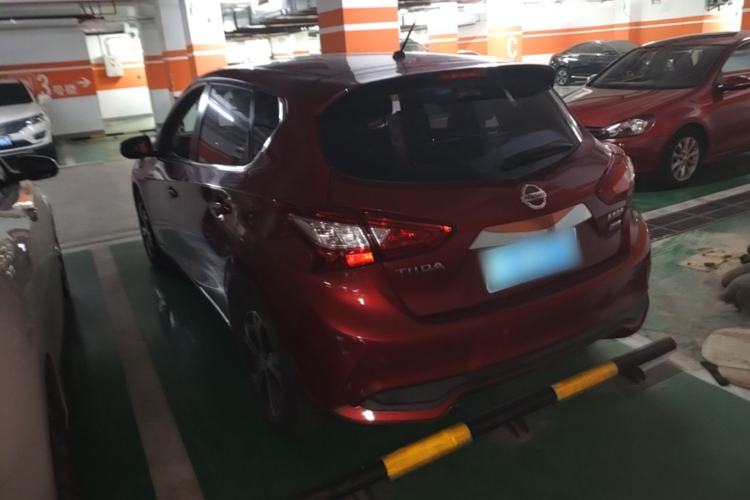 Used Nissan Tiida 2019 1.6L CVT Smart Drive Version China VI Standard Rear Left 45 Deg