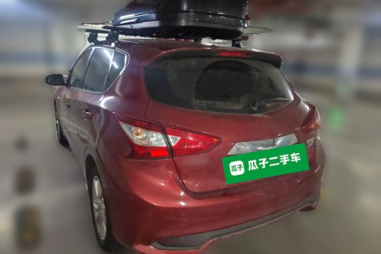 Used Nissan Tiida 2019 1.6L CVT Cool Edition China VI Standard Rear Left 45 Deg