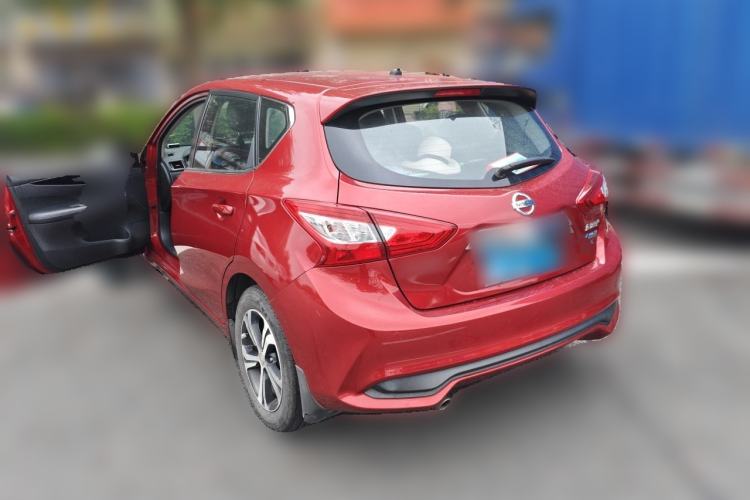 Used Nissan Tiida 2019 1.6L CVT Smart Drive Version China V Standard Rear Left 45 Deg