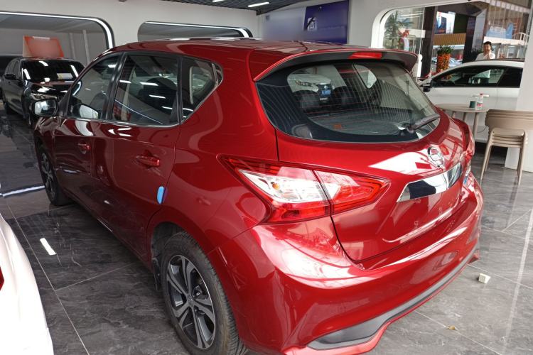 Used Nissan Tiida 2019 1.6L CVT Smart Enjoyment Version China VI Standard Rear Left 45 Deg