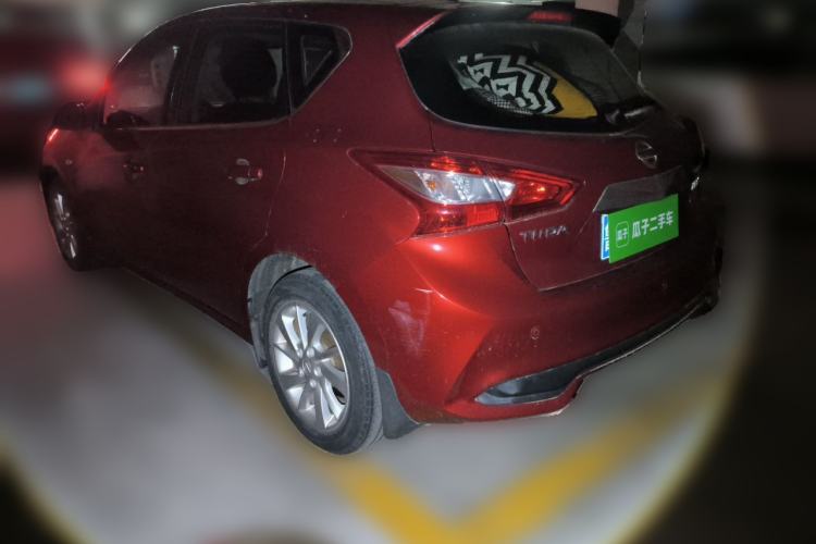 Used Nissan Tiida 2019 1.6L CVT Cool Edition China VI Standard Rear Left 45 Deg