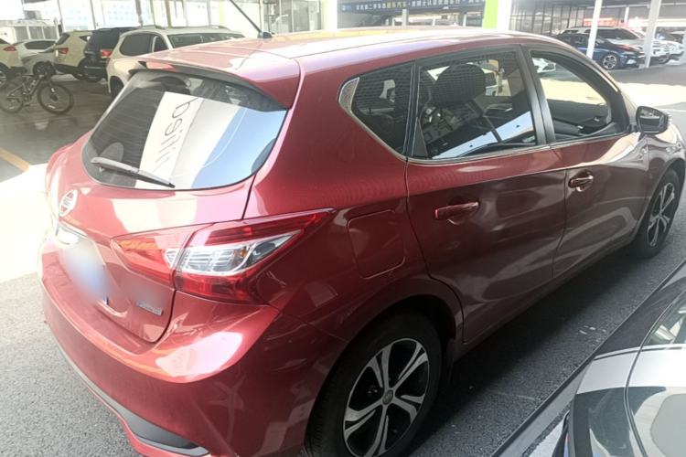 Used Nissan Tiida 2019 1.6L CVT Smart Drive Version China VI Standard Rear Right 45 Deg