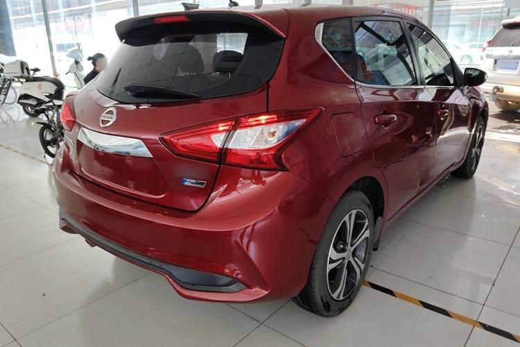 Used Nissan Tiida 2019 1.6L CVT Smart Drive Version China VI Standard Rear Right 45 Deg