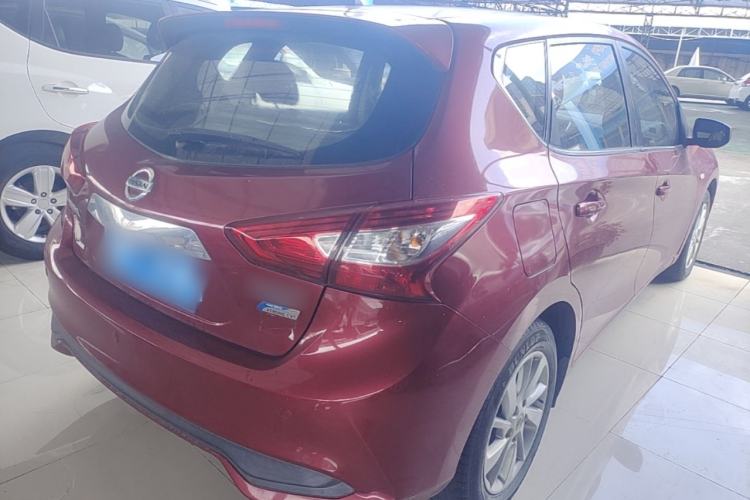 Used Nissan Tiida 2019 1.6L CVT Cool Edition China VI Standard Rear Right 45 Deg