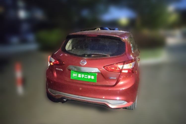 Used Nissan Tiida 2019 1.6L CVT Cool Edition China VI Standard Rear Right 45 Deg