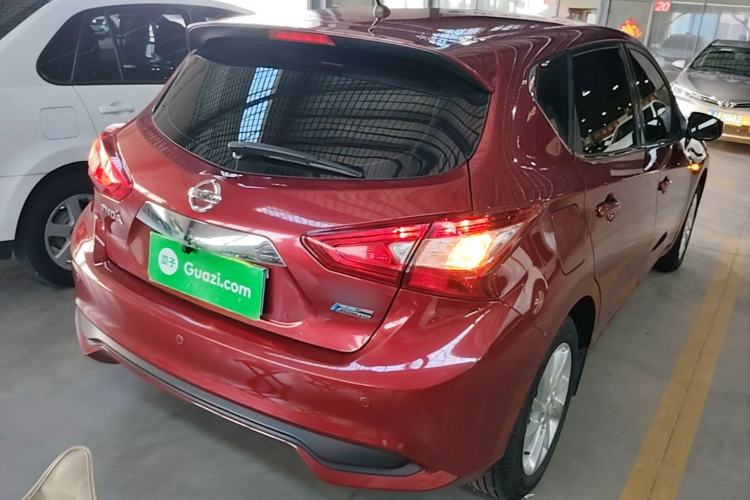 Used Nissan Tiida 2019 1.6L CVT Cool Edition China VI Standard Rear Right 45 Deg