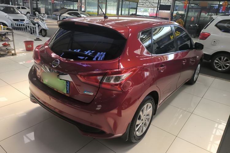 Used Nissan Tiida 2019 1.6L CVT Cool Edition China VI Standard Rear Right 45 Deg