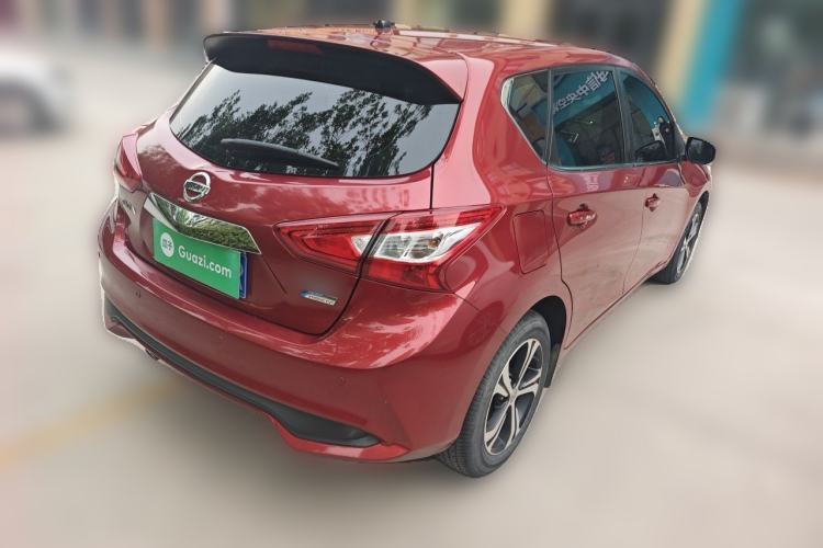Used Nissan Tiida 2019 1.6L CVT Smart Drive Version China VI Standard Rear Right 45 Deg