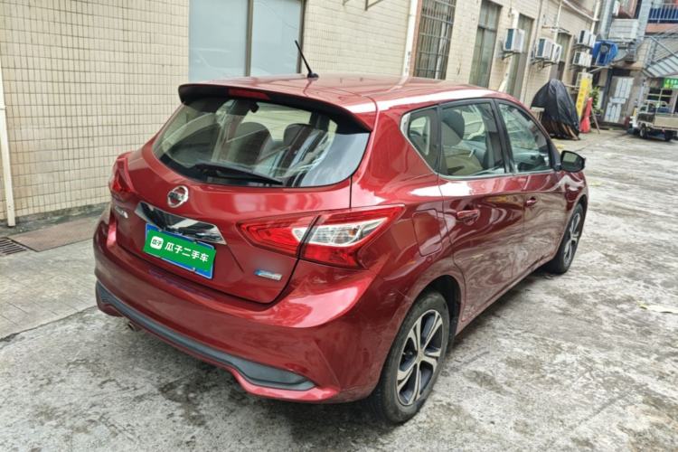 Used Nissan Tiida 2019 1.6L CVT Smart Drive Version China VI Standard Rear Right 45 Deg