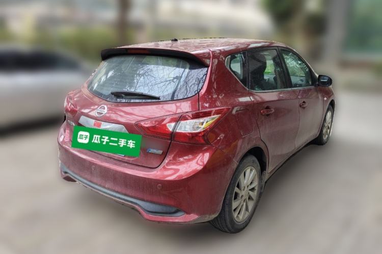 Used Nissan Tiida 2019 1.6L CVT Cool Edition China VI Standard Rear Right 45 Deg