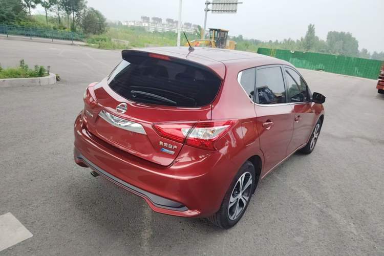 Used Nissan Tiida 2019 1.6L CVT Smart Drive Version China VI Standard Rear Right 45 Deg