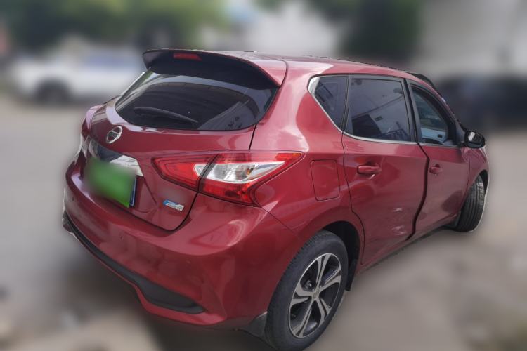 Used Nissan Tiida 2019 1.6L CVT Smart Drive Version China V Standard Rear Right 45 Deg