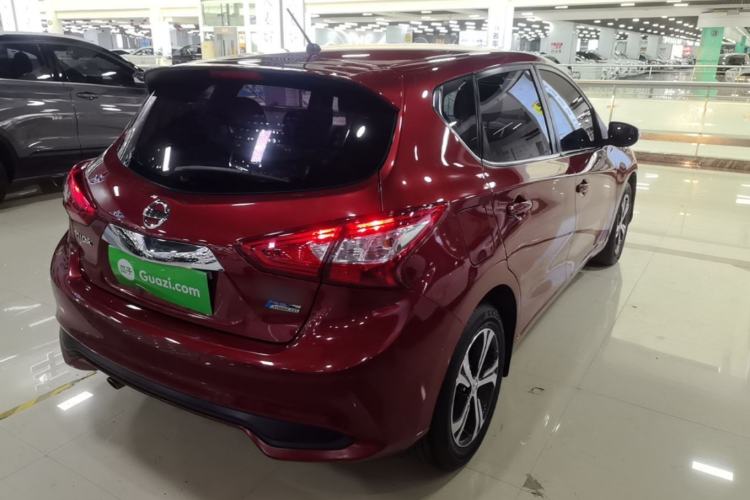 Used Nissan Tiida 2019 1.6L CVT Smart Drive Version China VI Standard Rear Right 45 Deg