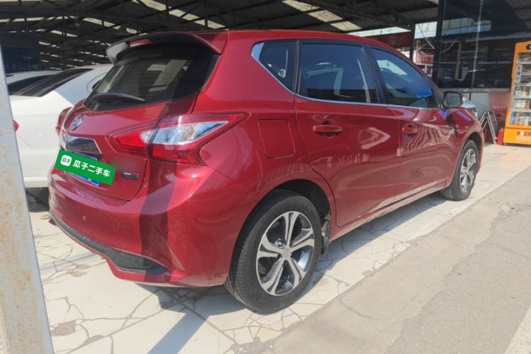 Used Nissan Tiida 2019 1.6L CVT Smart Drive Version China VI Standard Rear Right 45 Deg